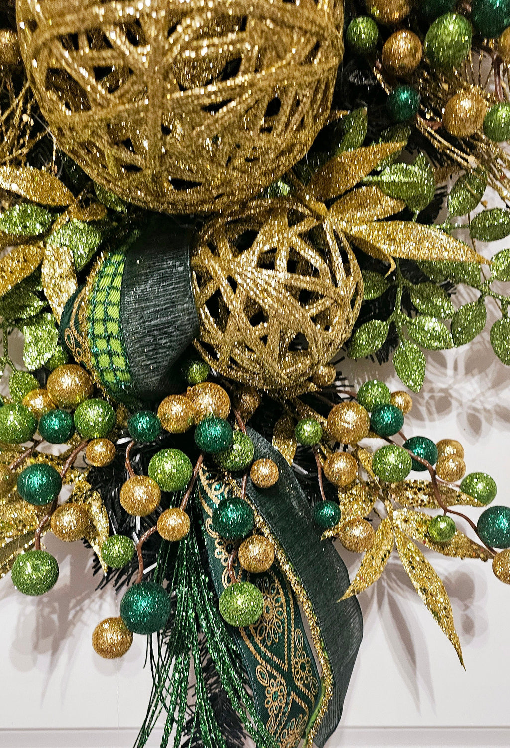 Mardi Gras Door Decor