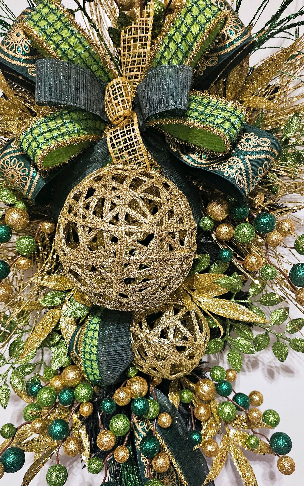 Mardi Gras Door Decor