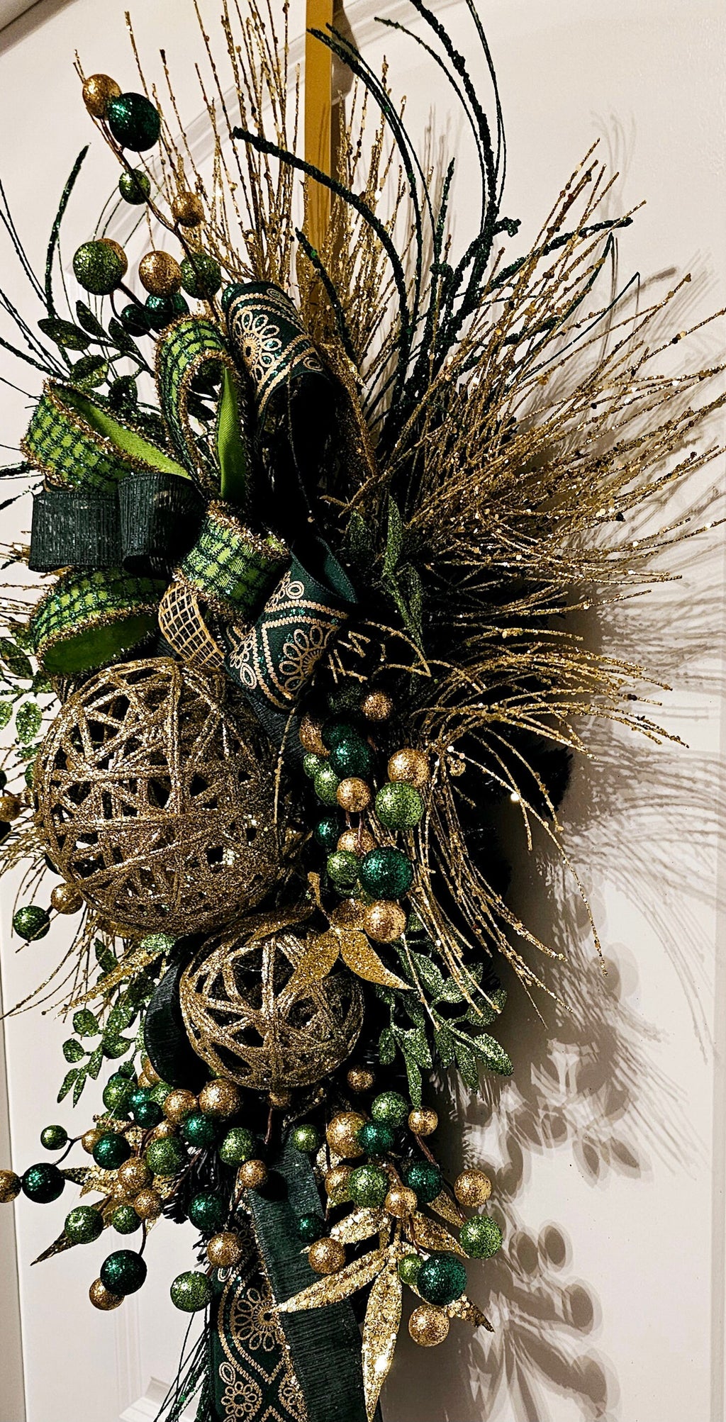 Mardi Gras Door Decor